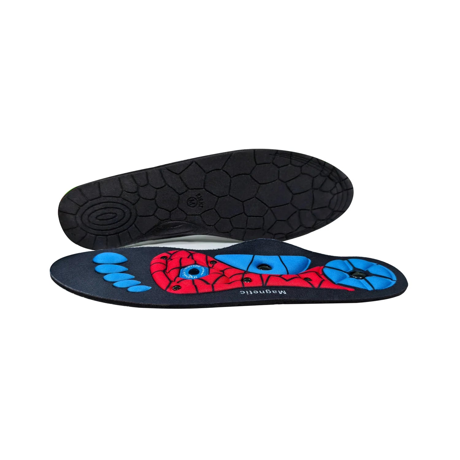 NUEVAS Plantillas Ortopédicas con Soporte de Arco, Plantillas de Masaje con Acupresión Plantar, Plantillas de Masaje con Terapia Magnética para Hombres y Mujeres, 2 Piezas/4 Piezas