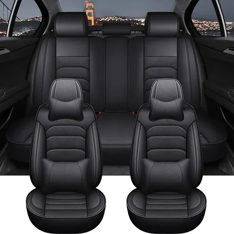 Fundas de Asiento 3D para Mercedes E-CLASS W210/W212/W213 – Cuero Sintético, Cobertura Total