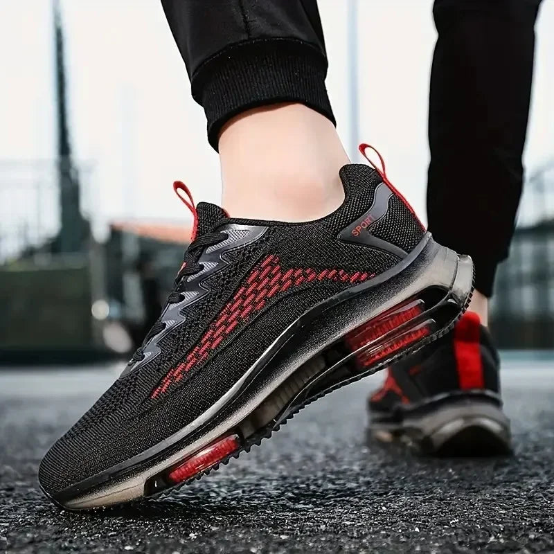 Zapatillas Deportivas de Alta Calidad para Hombre, Tendencia, Plataforma Roja, Zapatillas de Baloncesto, Zapatillas Deportivas Blancas Casuales para Hombre, Zapatillas Deportivas para Caminar, Zapatillas de Entrenamiento para