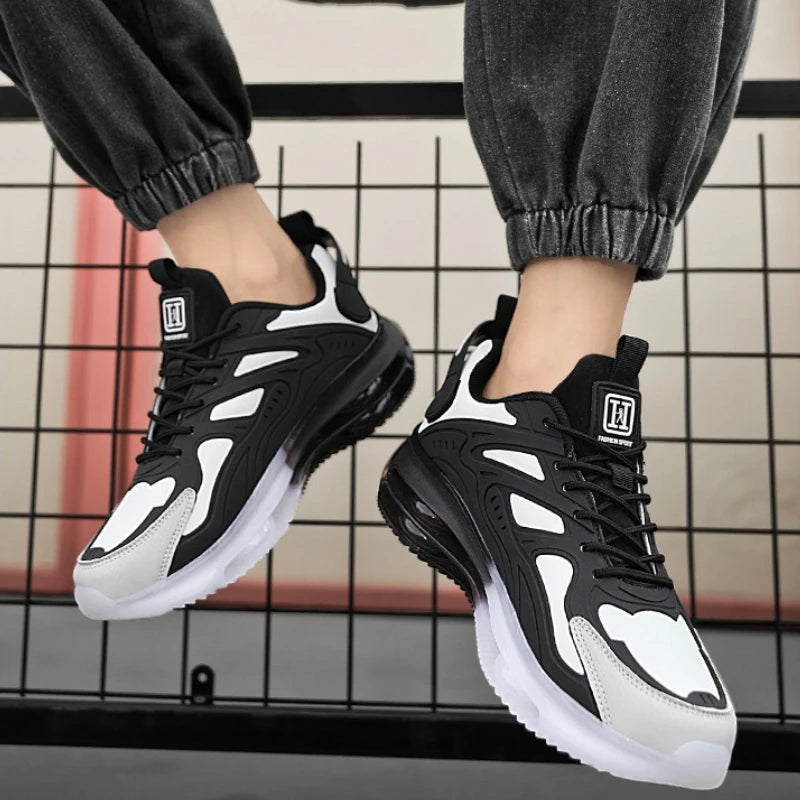 Zapatillas De deporte para hombre, zapatos De malla para caminar para hombre, zapatos De tenis con cordones para aumentar la altura, zapatos duraderos para hombre, Zapatillas De Deporte De alta calidad