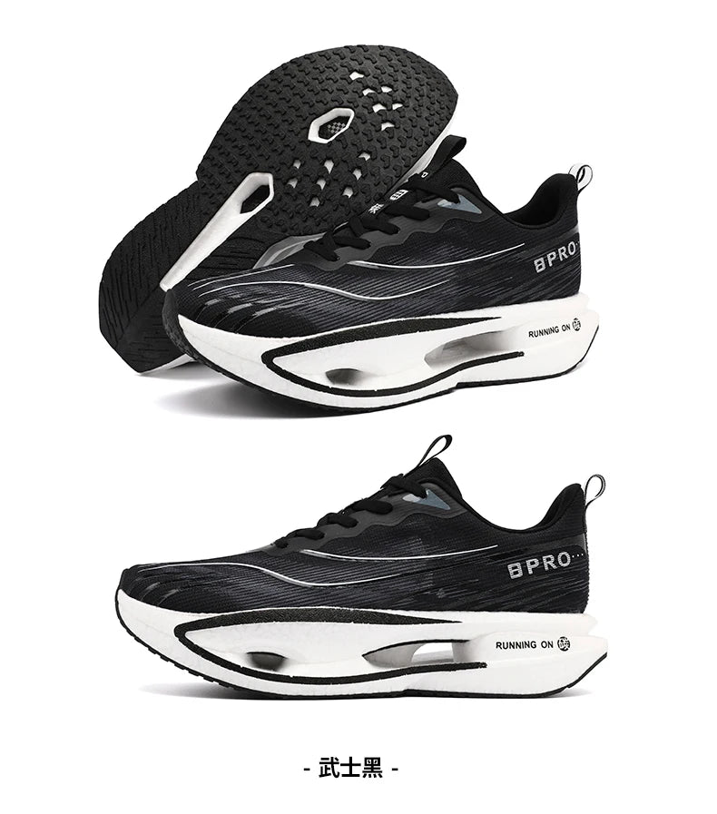    Zapatillas de Running Marathon para Hombre, con Placa de Carbono, Casuales, Transpirables, para Tenis, Deportivas, Ligeras, para Mujer