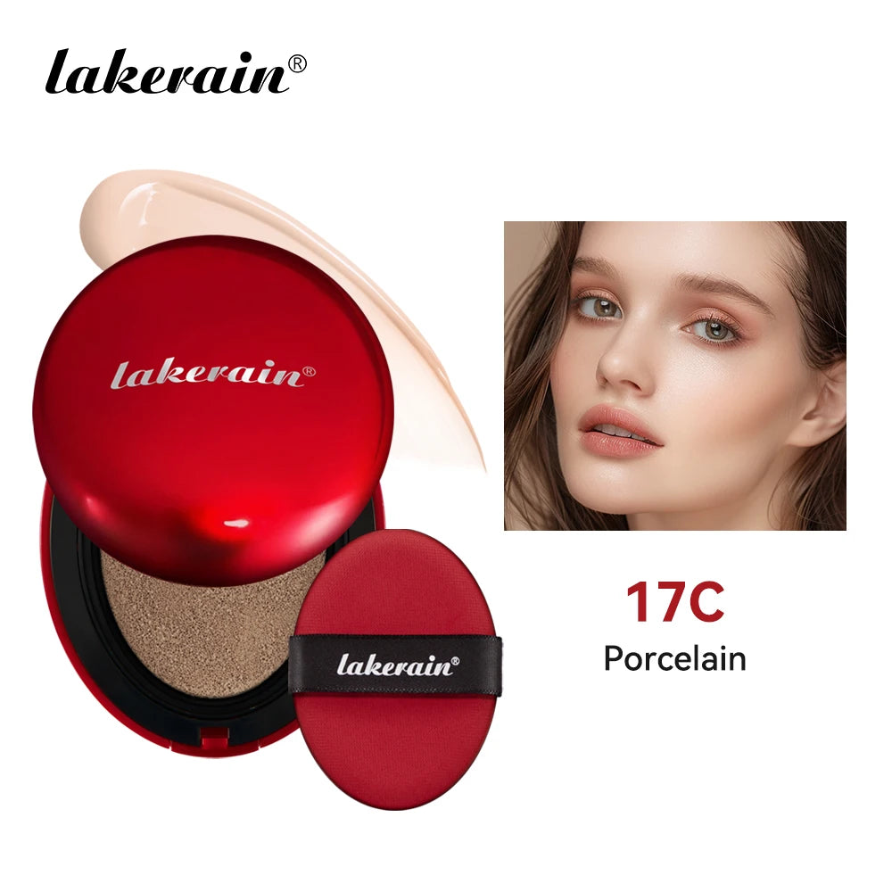 Mask Fit Red Cushion Foundation Long-Lasting Lightweight Buildable Coverage Semi-Matte Finish Korean Cushion Founda