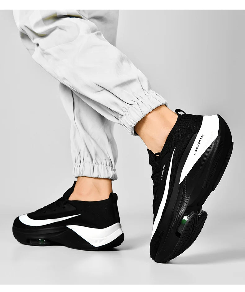 Zapatillas deportivas para correr con cojín de aire para hombre, transpirables, ligeras, cómodas, para entrenamiento atlético, tenis