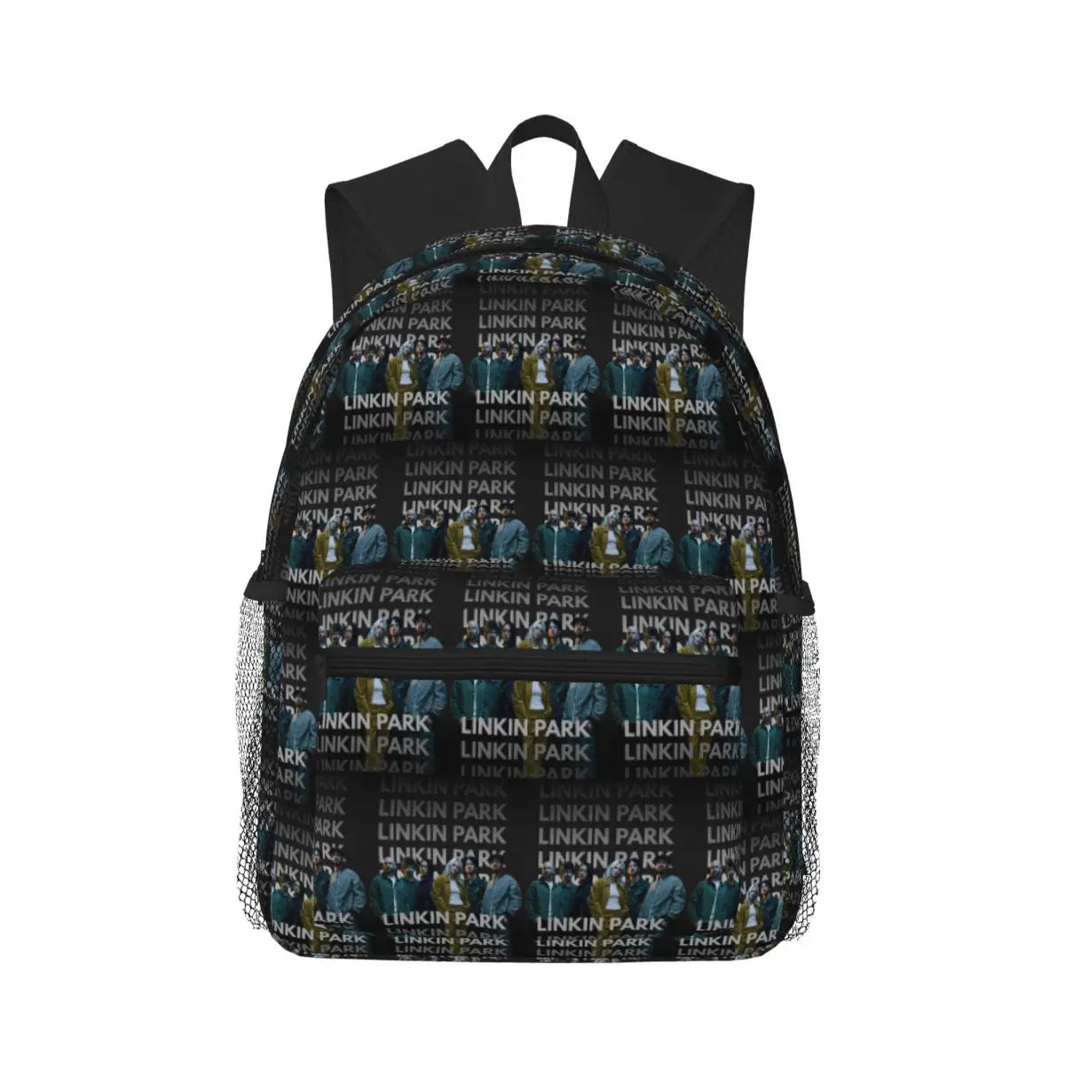 L-Linkin-S P-Park-S Band Mochila para estudiantes Mochila escolar Mochila de viaje para senderismo para niños y niñas Mochila de moda Bolsos de hombro