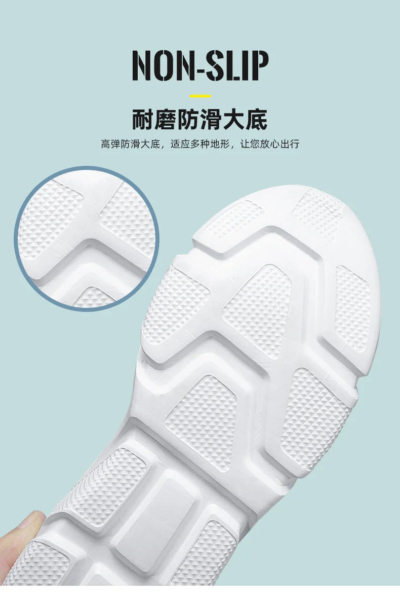 Zapatillas de deporte para hombre, zapatos para mujer, calcetines de tendencia de tenis, zapatos para caminar, mocasines, transpirables, informales, para correr, verano, verde, talla grande 35-47