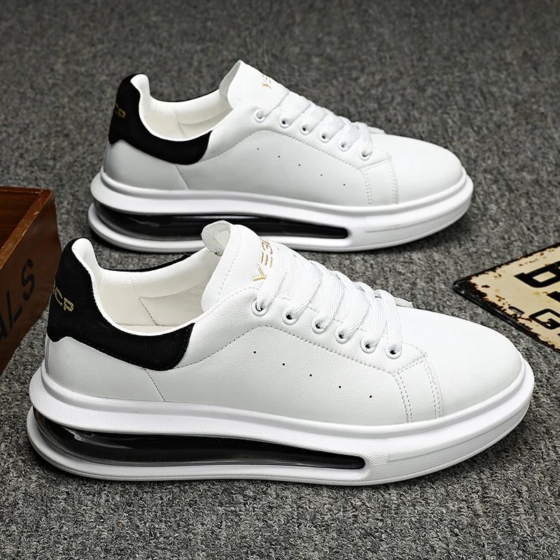 tenis masculino zapatos de hombre zapatillas hombre Zapatillas de deporte de lujo para hombre, zapatos informales de entrenamiento, mocasines blancos de moda, zapatillas de correr para hombre