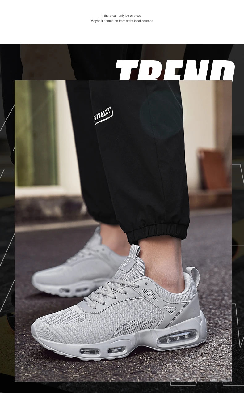 Zapatillas deportivas antideslizantes para hombre y mujer, zapatos informales transpirables, ligeros y cómodos para caminar y Maratón