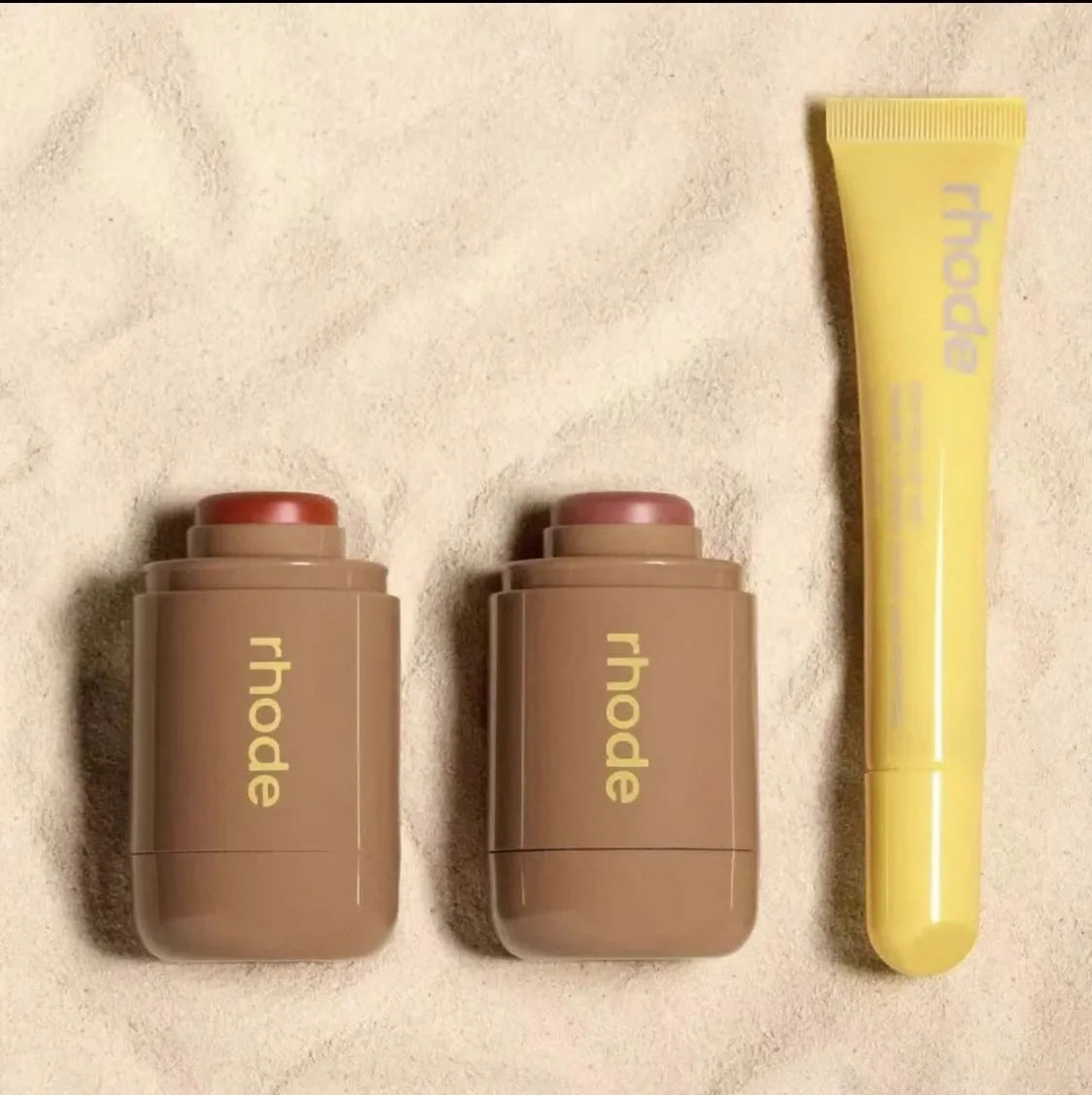 Marca Lemontini maquillaje bolsa de aseo brillo de labios y colorete aceite de labios bálsamo rubor leche esencia agua limpiador Facial cara enfermería
