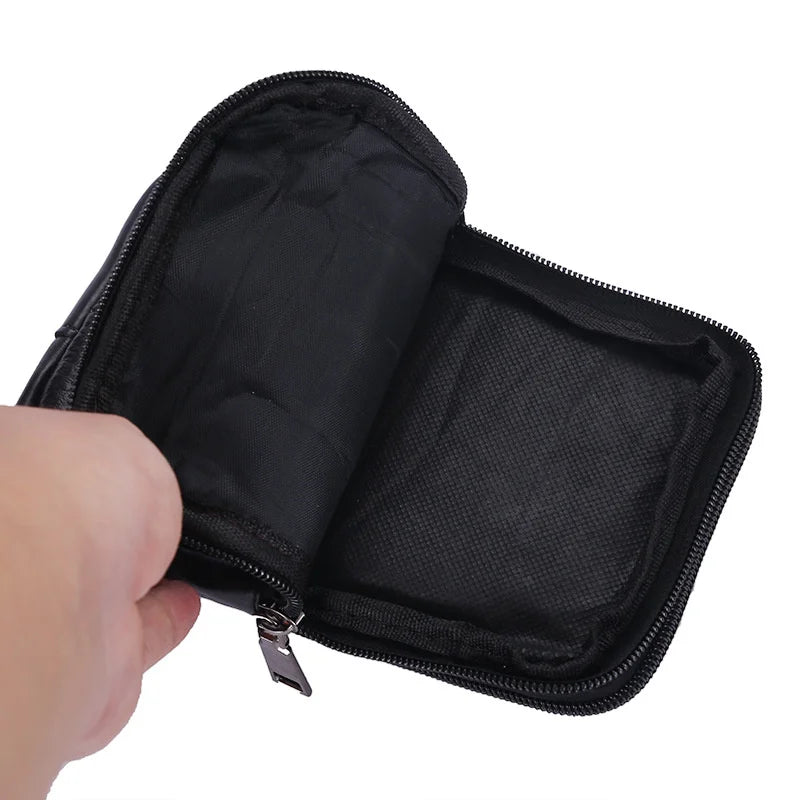 Bolso cruzado de cuero Vintage ligero para hombre, bolsa de mensajero pequeña para almacenamiento de teléfono y pasaporte, 1 ud.
