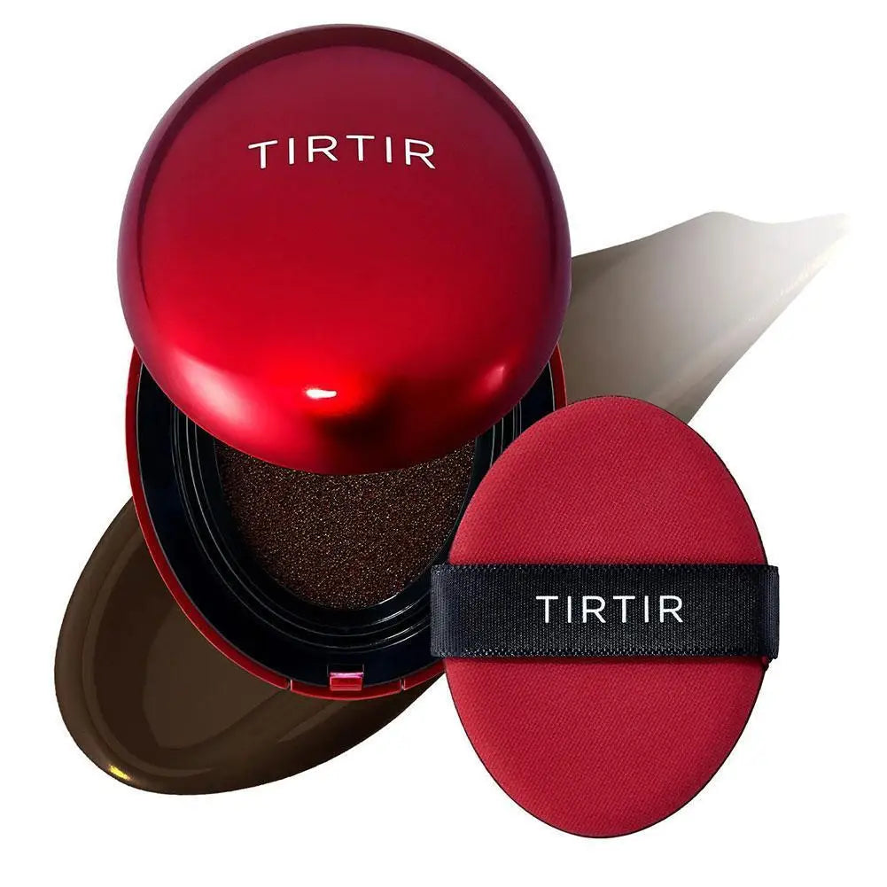 TIRTIR Cushion Foundation SPF50 PA+++ 72h Long Lasting Waterproof High Coverage Foundation Original Korean Makeup