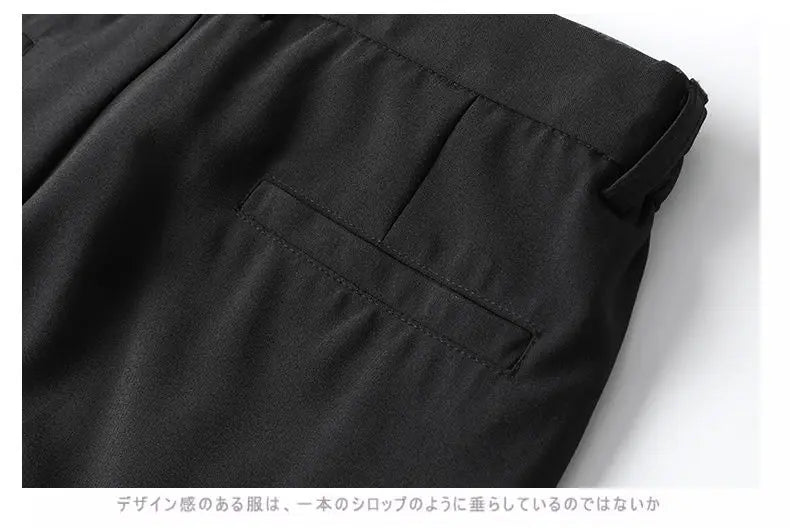 Chaqueta de traje informal para hombre, estilo coreano, holgada, a la moda, con un solo pecho y hombros, primavera y otoño, elegante