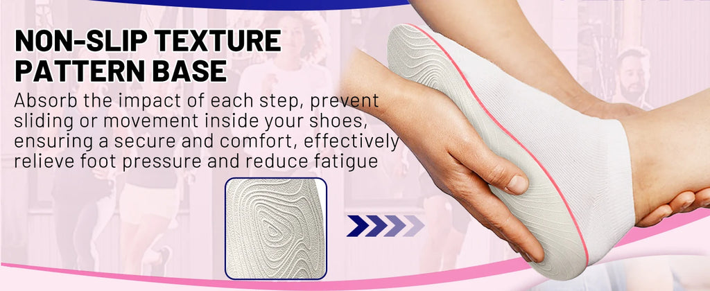 IFitna-plantilla ortopédica para fascitis Plantar y metatarso, plantilla para aliviar el dolor, pies planos, soporte para arco alto, para hombre y mujer, de pie, todo el día