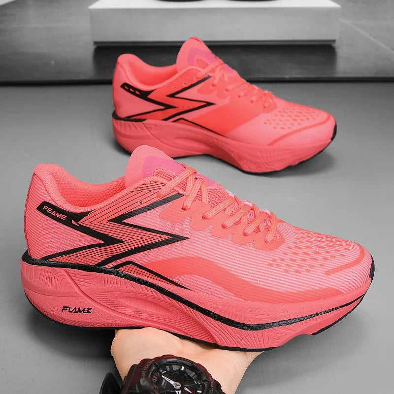 Zapatos deportivos informales y cómodos para hombre, de color sólido, resistentes al desgaste, transpirables y fáciles de llevar, antideslizantes
