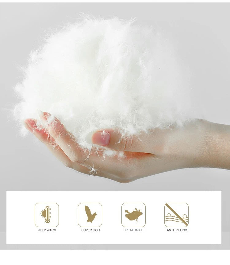 Lagabogy-abrigo holgado de plumón de pato blanco para mujer, Tops Vintage de un solo pecho, chaqueta acolchada cálida con capucha y bolsillo para mujer, exterior, 2025