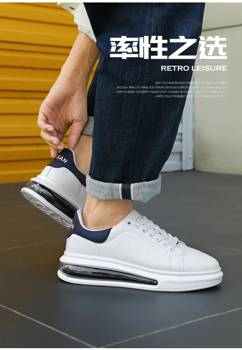 Zapatillas de deporte de lujo para hombre, mocasines informales transpirables para entrenamiento, mocasines de moda para correr, Tenis masculinos