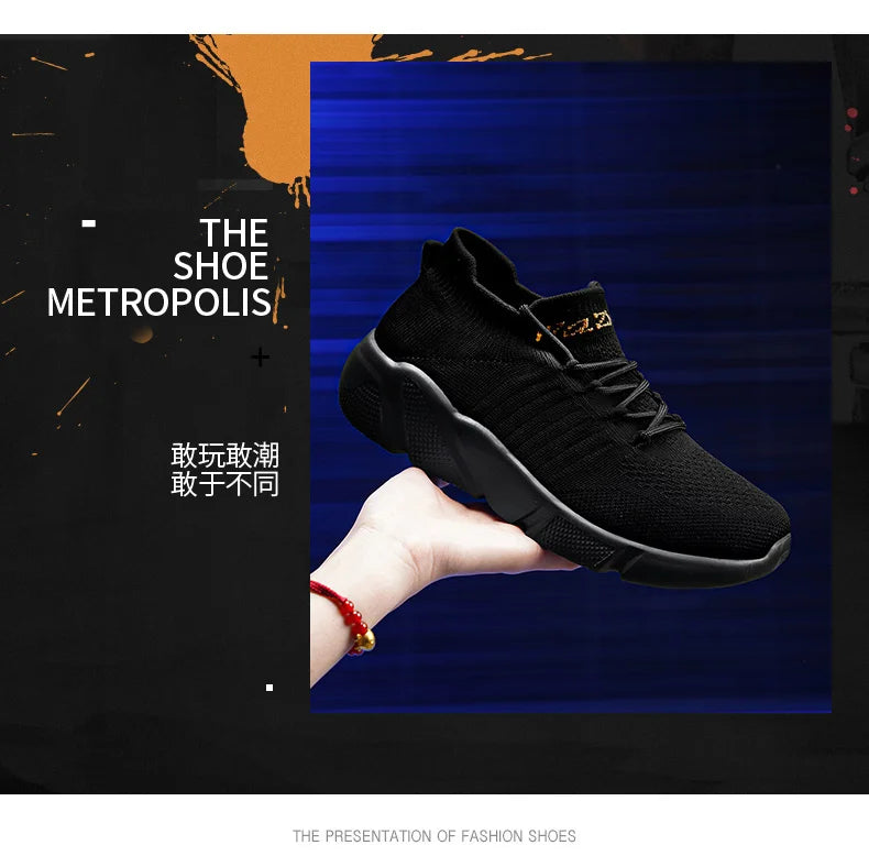 Zapatillas de deporte para hombre, zapatos para mujer, calcetines de tendencia de tenis, zapatos para caminar, mocasines, transpirables, informales, para correr, verano, verde, talla grande 35-47