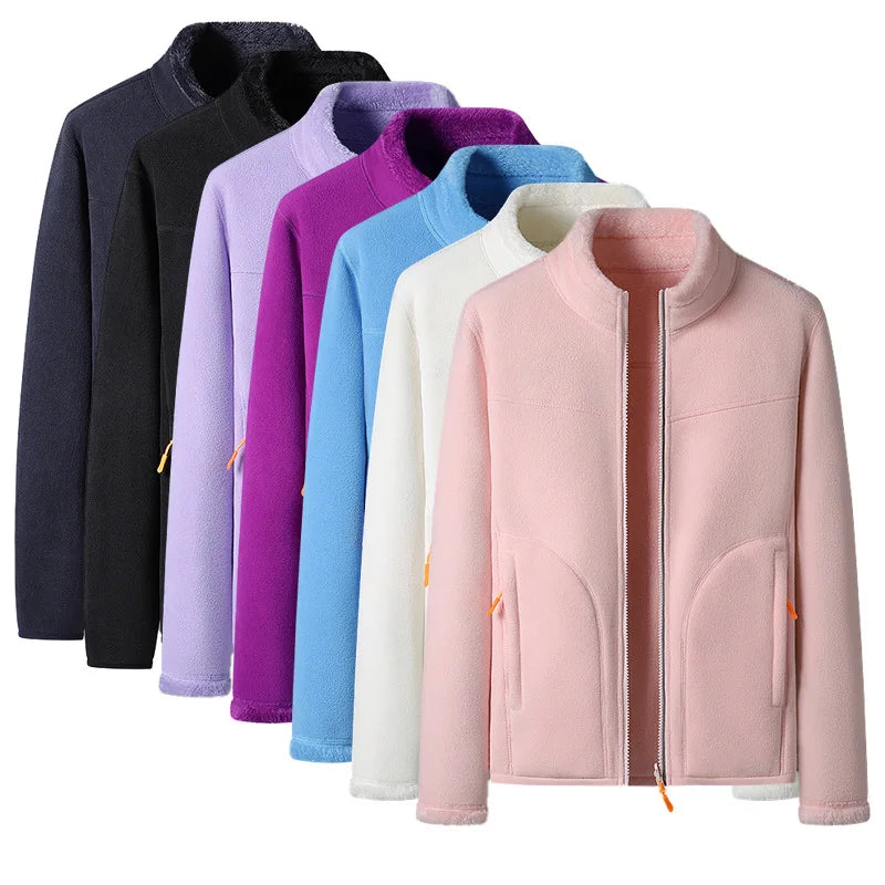 Sudadera con capucha de lana Unisex para hombre y mujer, ropa deportiva de gran tamaño, cálida y gruesa, sudadera clásica informal, moda de otoño e invierno