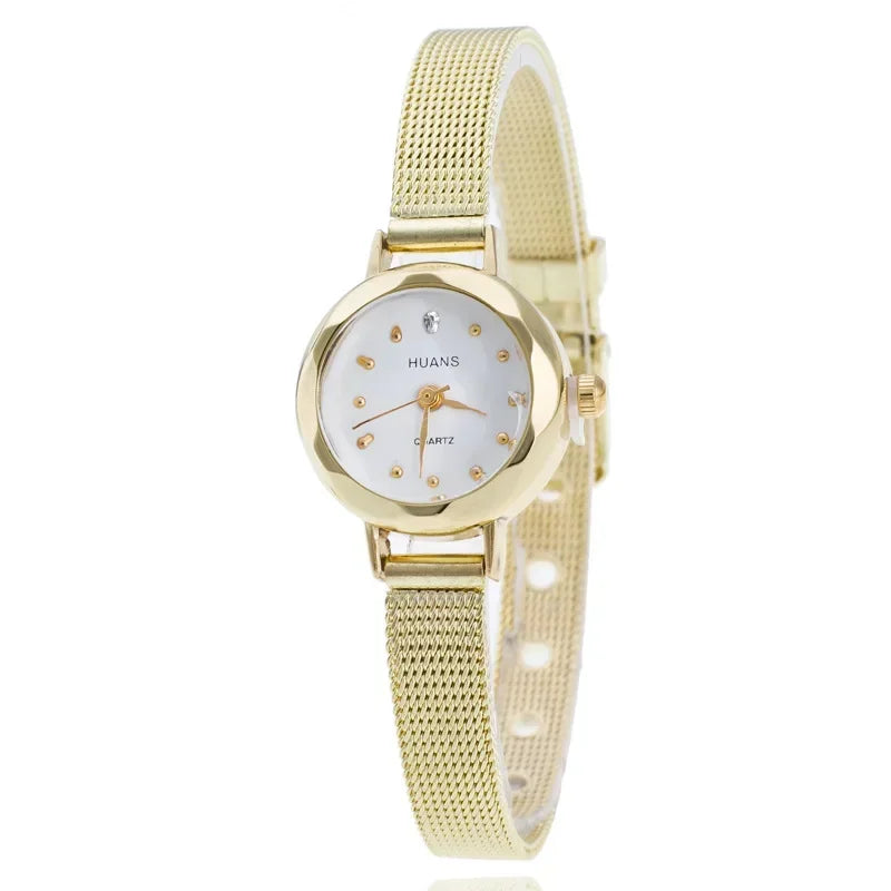 Nuevos relojes de lujo Para Mujer, relojes de pulsera de cuarzo informales, Reloj de pulsera de acero inoxidable, Reloj Para Mujer, relojes femeninos