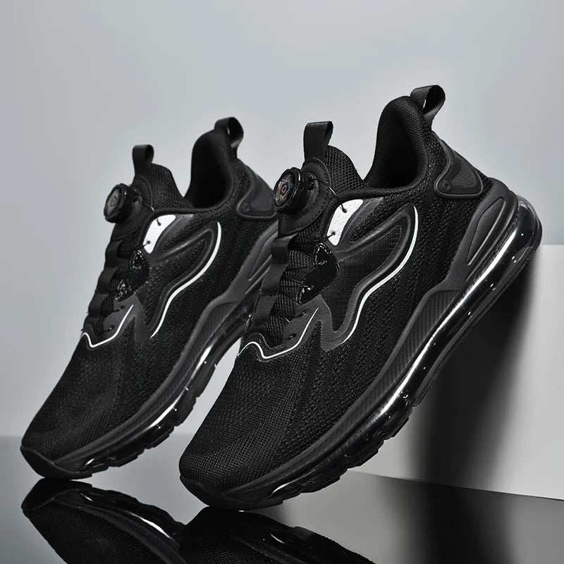 Zapatillas de deporte informales transpirables para hombre, mocasines de moda de entrenador de lujo, zapatos para correr, zapatos de carrera cómodos para hombre