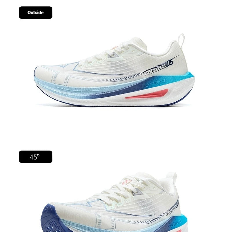 Zapatillas Xtep One Piece Modeling 5,0 para mujer, soporte estable, cómodas, transpirables, duraderas, zapatillas para correr 874218110037