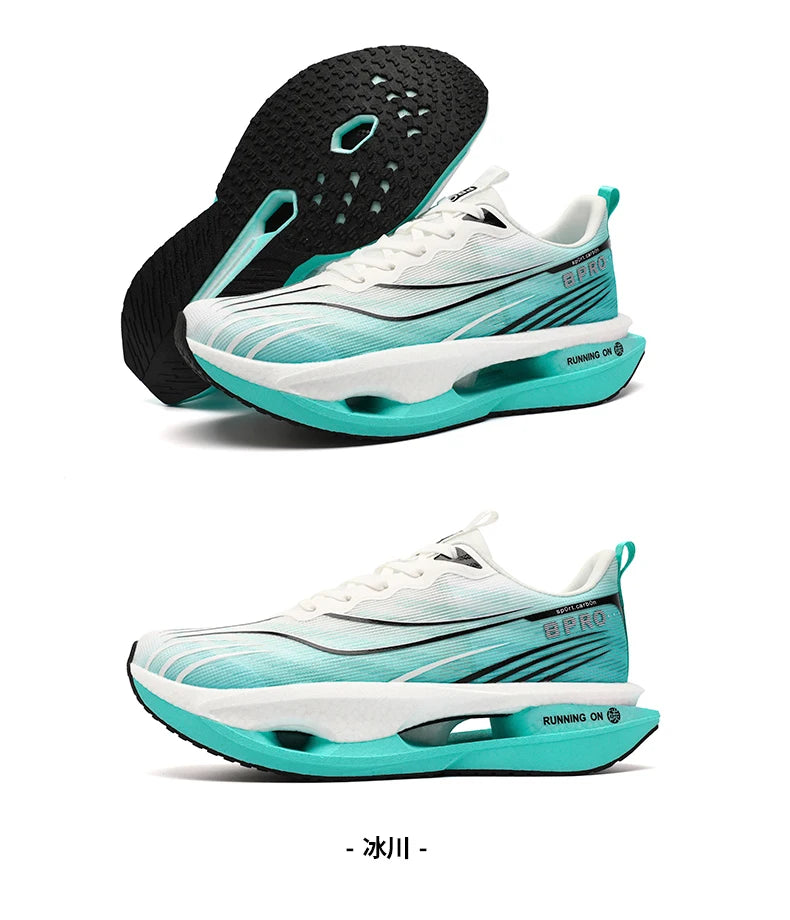    Zapatillas de Running Marathon para Hombre, con Placa de Carbono, Casuales, Transpirables, para Tenis, Deportivas, Ligeras, para Mujer
