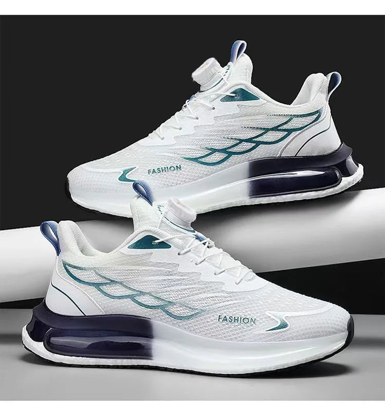 Zapatillas Deportivas Transpirables de Malla para Hombre, Primavera 2026, con Amortiguación, Calzado Casual Urbano a la Moda