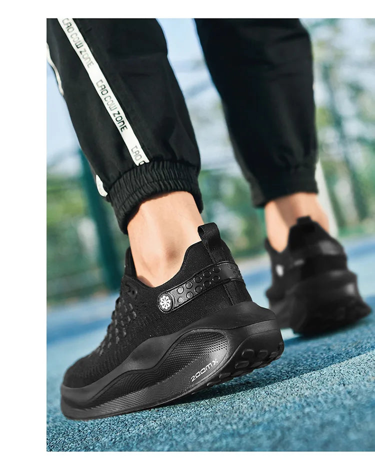 Nuevos zapatos para correr para hombre, zapatos deportivos informales de lujo, zapatos para correr, cómodos para caminar, zapatillas de moda, ligeras y transpirables