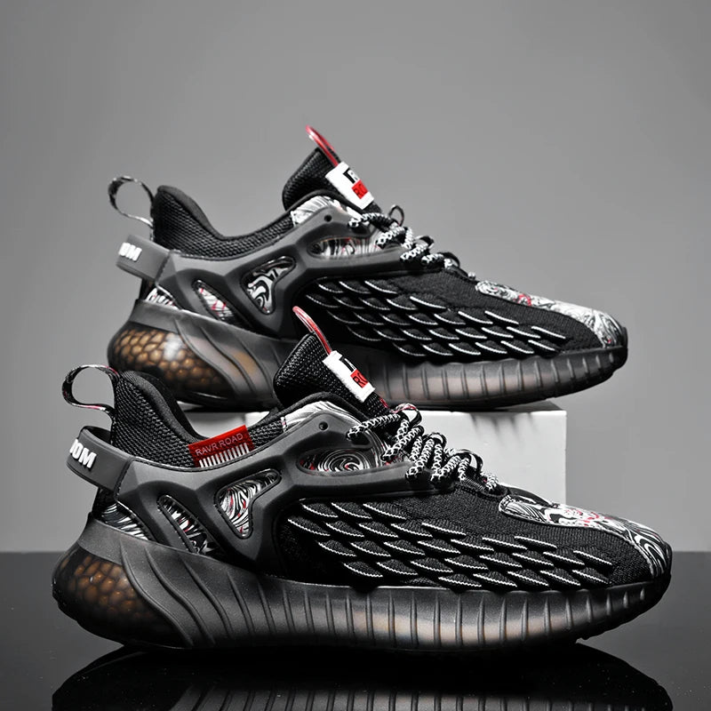 Zapatos de hombre, zapatillas de deporte informales para hombre, tenis, zapatos de lujo, zapatos de entrenamiento para carreras, zapatos transpirables, mocasines de moda, zapatos para correr para hombre