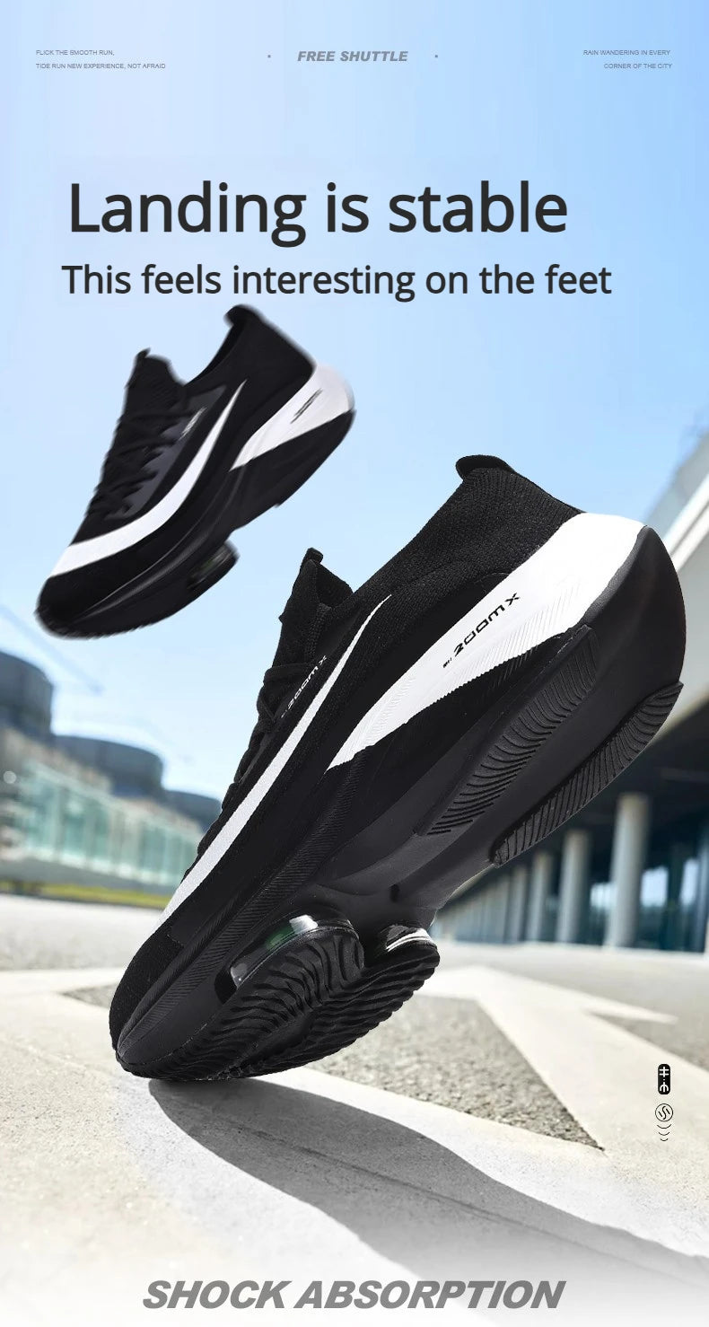 Zapatillas deportivas para correr con cojín de aire para hombre, transpirables, ligeras, cómodas, para entrenamiento atlético, tenis