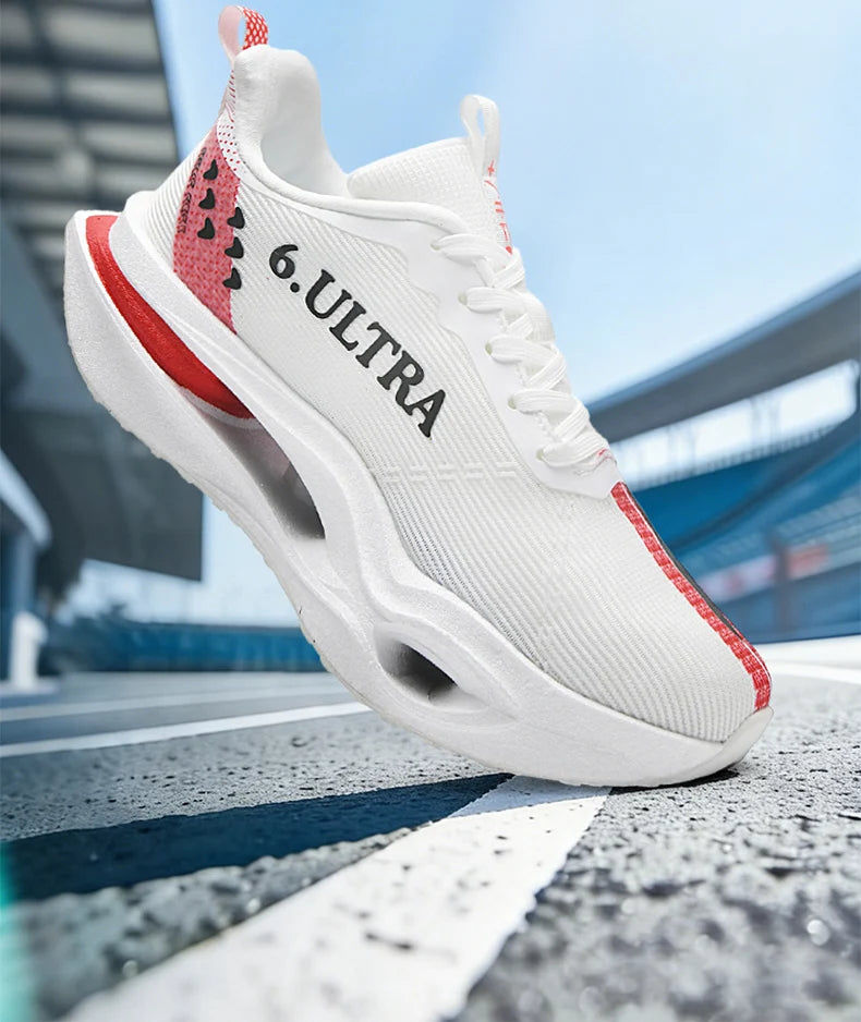 Zapatillas de Running de Alto Rendimiento para Hombre, con Placa de Carbono, Ligeras, Transpirables, con Amortiguación, para Todo Tipo de Terreno, Entrenamiento de Larga Distancia