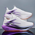 Zapatillas para correr especialidad maratón hombres deportes transpirables ligeros tablero de carbono mujeres cómodas zapatillas deportivas antideslizantes