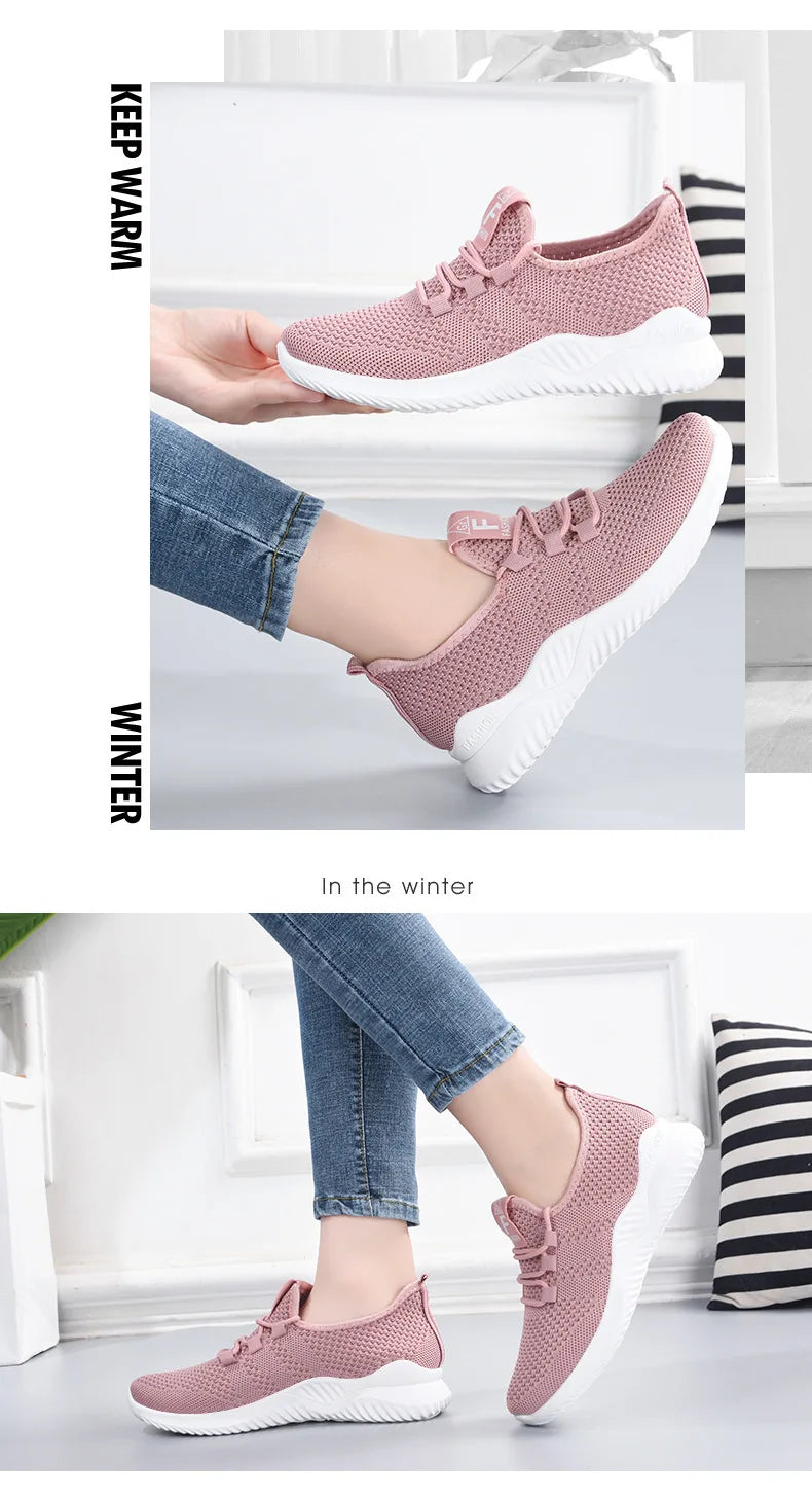 Zapatillas Deportivas para Mujer 2026, Transpirables, de Malla, para Caminar, Cómodas, Casuales y a la Moda