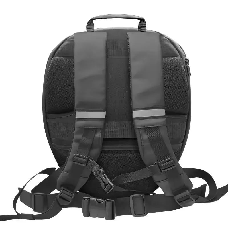 Bolsa LED para motocicleta, Mochila para ciclismo de caballero negro, bolsa para Moto, bolsas para portátiles de 13 pulgadas, Mochila LED, Mochila escolar, bolsa de viaje para bolsillo, Mochila trasera