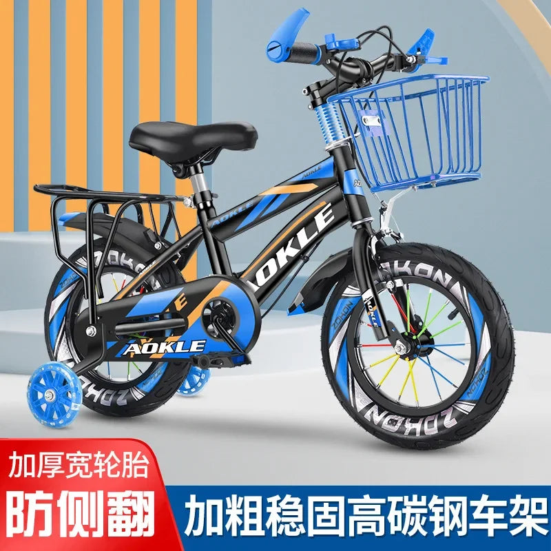 Bicicletas para niños, bicicletas con estructura de acero al carbono de 12-18 pulgadas para niños de 2 a 10 años, pueden andar en bicicleta, bicicletas para niños y niñas, nuevas