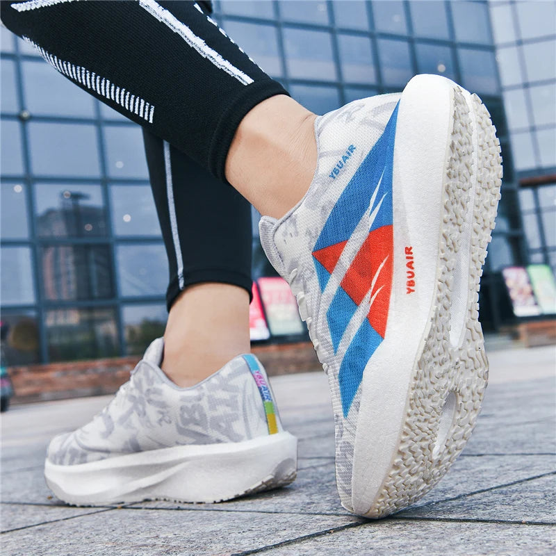 Zapatillas para correr originales para hombre, con placa de carbono, para maratón, deportivas, para golf, ligeras, cómodas, para mujer, atléticas, para carreras al aire libre