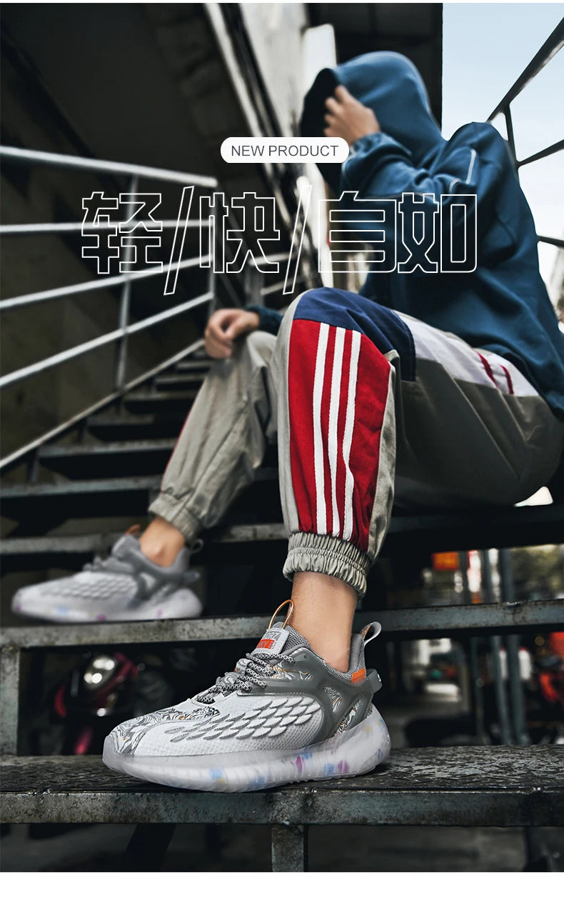 Zapatos de hombre, zapatillas de deporte informales para hombre, tenis, zapatos de lujo, zapatos de entrenamiento para carreras, zapatos transpirables, mocasines de moda, zapatos para correr para hombre