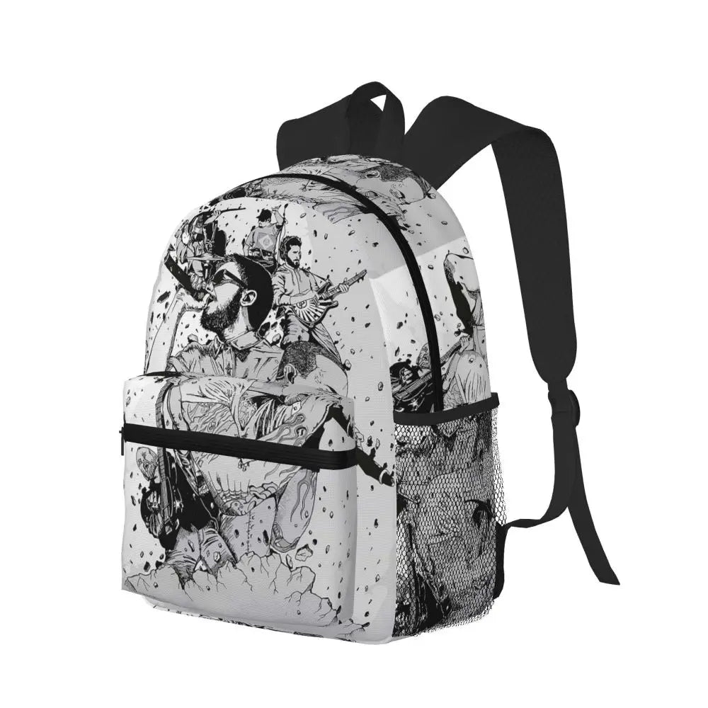 L-Linkin-S P-Park-S Band Mochila para estudiantes Mochila escolar Mochila de viaje para senderismo para niños y niñas Mochila de moda Bolsos de hombro