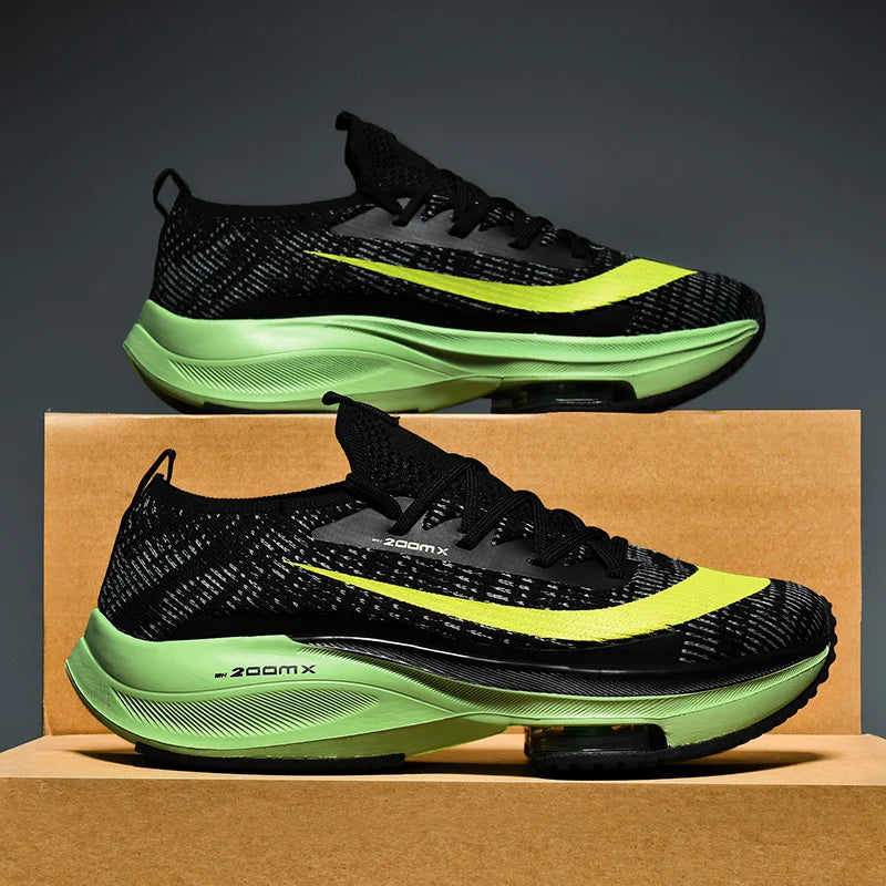 Zapatillas deportivas para correr con cojín de aire para hombre, transpirables, ligeras, cómodas, para entrenamiento atlético, tenis