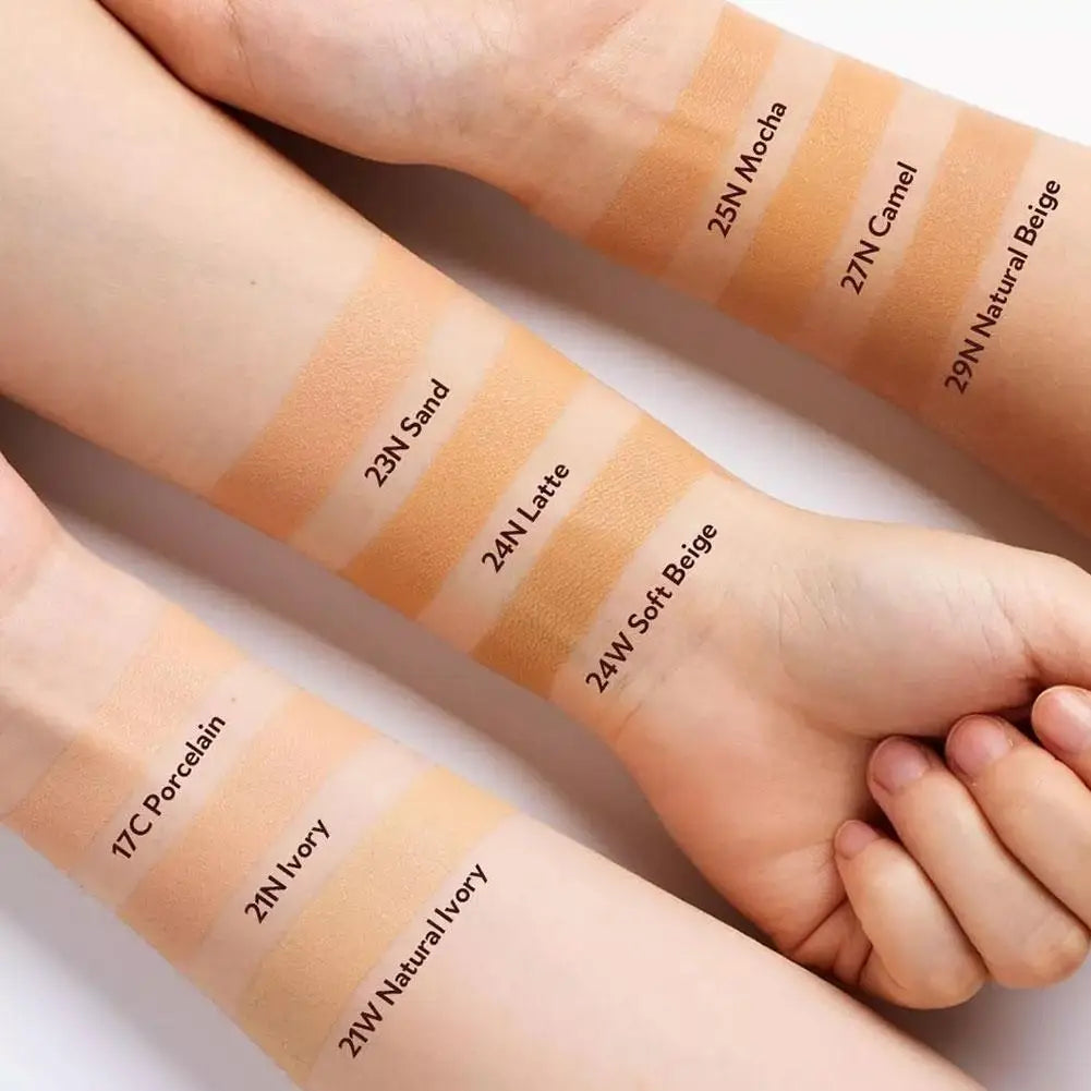 TIRTIR Cushion Foundation SPF50 PA+++ 72h Long Lasting Waterproof High Coverage Foundation Original Korean Makeup