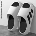 Nuevas zapatillas deslizantes para hombre con un sentido, alto valor estético, uso externo, parte inferior gruesa antideslizante, zapatillas frescas de playa para hombre
