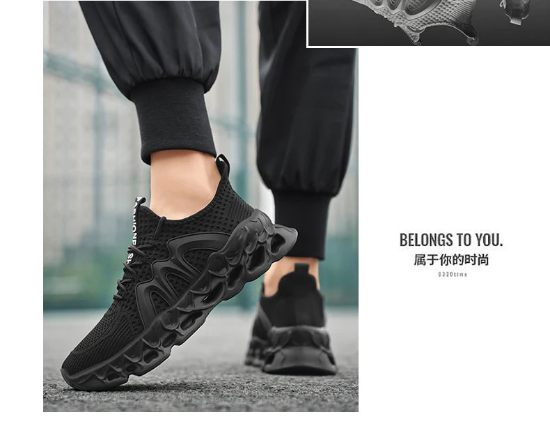 Zapatos de hombre, zapatillas de deporte informales para hombre, tenis, zapatos de lujo, zapatos de entrenamiento para carreras, zapatos transpirables, mocasines de moda, zapatos para correr para hombre