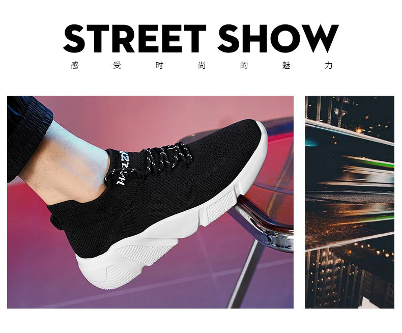 Zapatillas de deporte para hombre, zapatos para mujer, calcetines de tendencia de tenis, zapatos para caminar, mocasines, transpirables, informales, para correr, verano, verde, talla grande 35-47