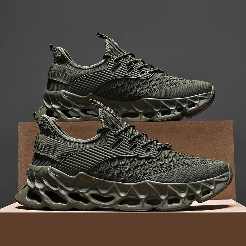 Zapatos de hombre, zapatillas de deporte informales para hombre, tenis, zapatos de lujo, zapatos de entrenamiento para carreras, zapatos transpirables, mocasines de moda, zapatos para correr para hombre