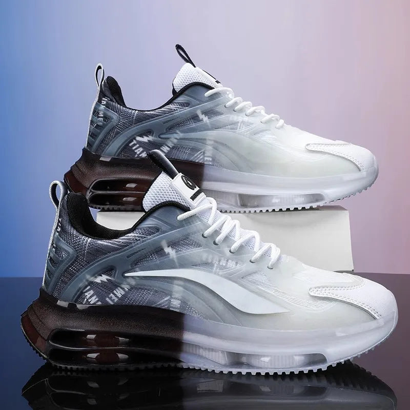 Zapatillas de deporte con cojín de aire para hombre y mujer, calzado deportivo ligero con suela de TPR, para correr, baloncesto y parejas, talla 36-47