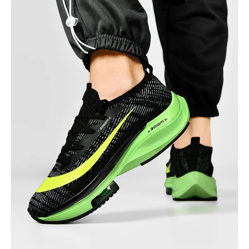 Zapatillas deportivas para correr con cojín de aire para hombre, transpirables, ligeras, cómodas, para entrenamiento atlético, tenis