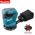 Lijadora Orbital Aleatoria Inalámbrica Makita DBO180Z de 18V para Trabajos en Madera y Pulido de Masilla - Herramienta sin Batería para Uso Profesional y Bricolaje