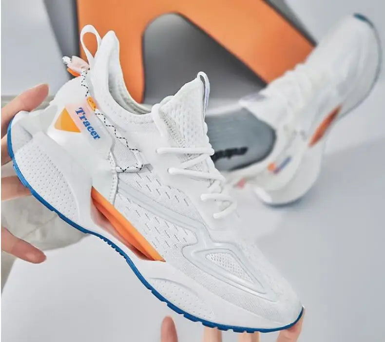 Zapatillas de deporte para hombre, transpirables, a la moda, para correr, cómodos, informales, zapatos deportivos ligeros para hombre