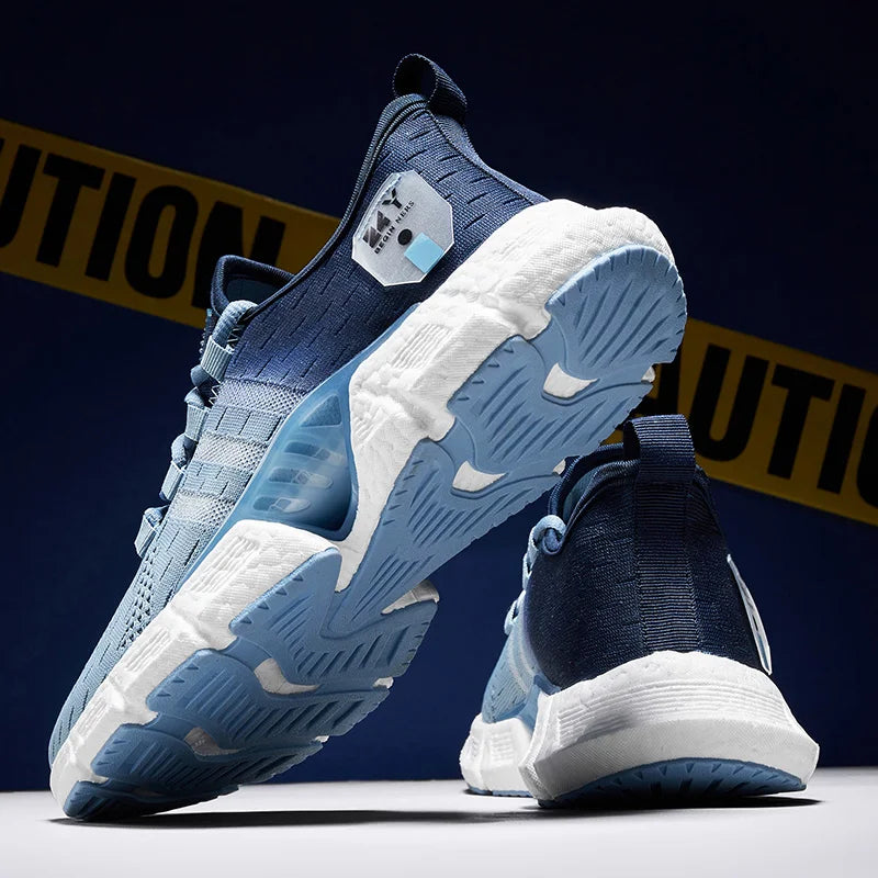 Zapatillas de deporte ligeras a la moda para hombre, zapatos deportivos cómodos y transpirables para caminar, calzado informal para correr, tenis, entrenamiento de gimnasia