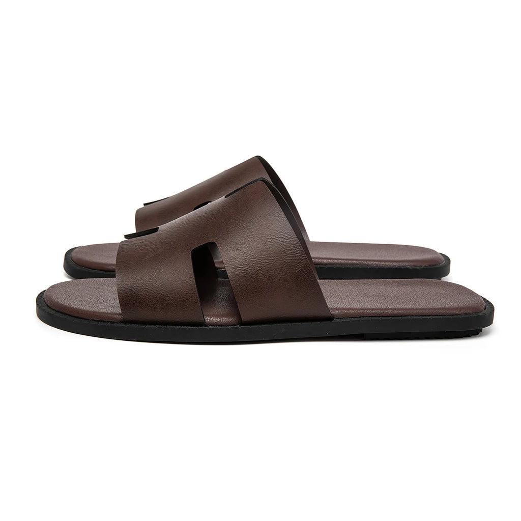 Nuevas sandalias casuales para hombre, para uso diario, baño, exterior, antideslizantes, resistentes al desgaste, ligeras y frescas.