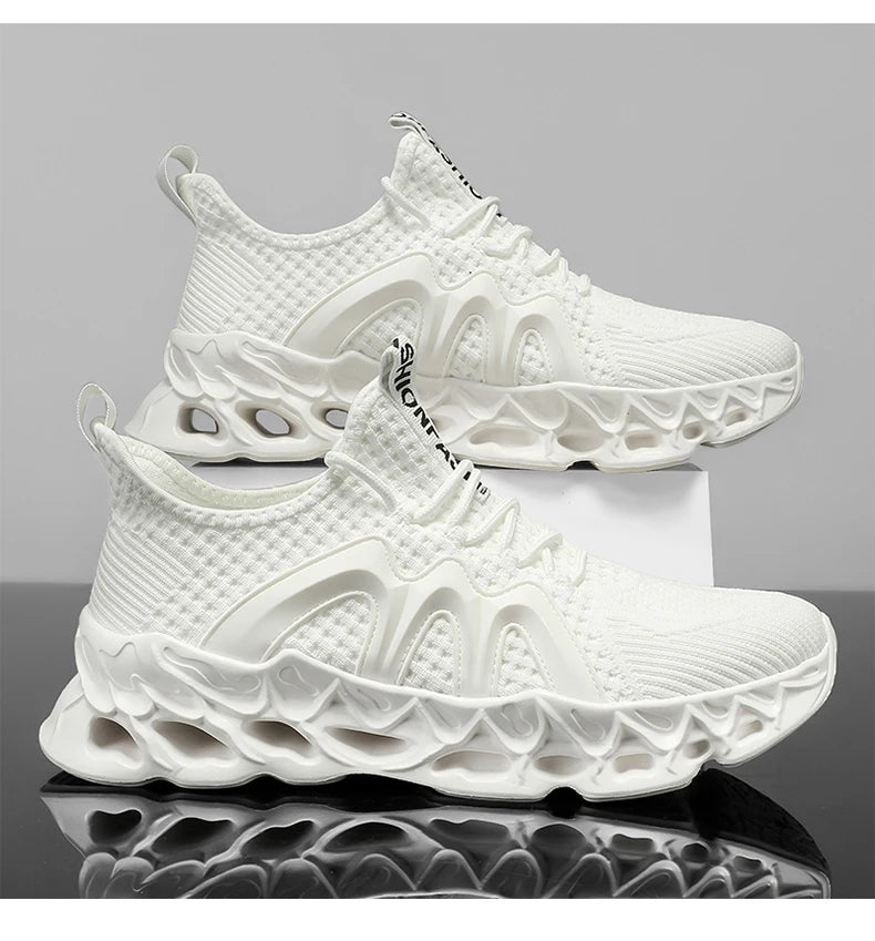 Zapatos de hombre, zapatillas de deporte informales para hombre, tenis, zapatos de lujo, zapatos de entrenamiento para carreras, zapatos transpirables, mocasines de moda, zapatos para correr para hombre